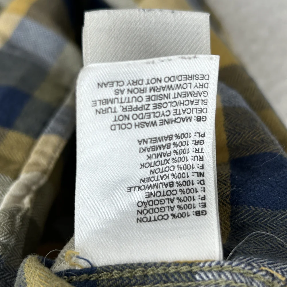 The North Face Shirt Mens Large Plaid Button Up Long Sleeve Outdoor Casual